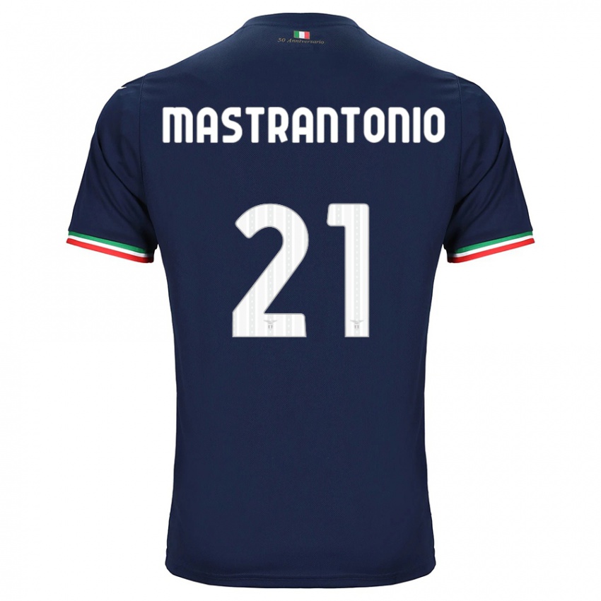 Kinder Ella Mastrantonio #21 Marine Auswärtstrikot Trikot 2023/24 T-Shirt Belgien