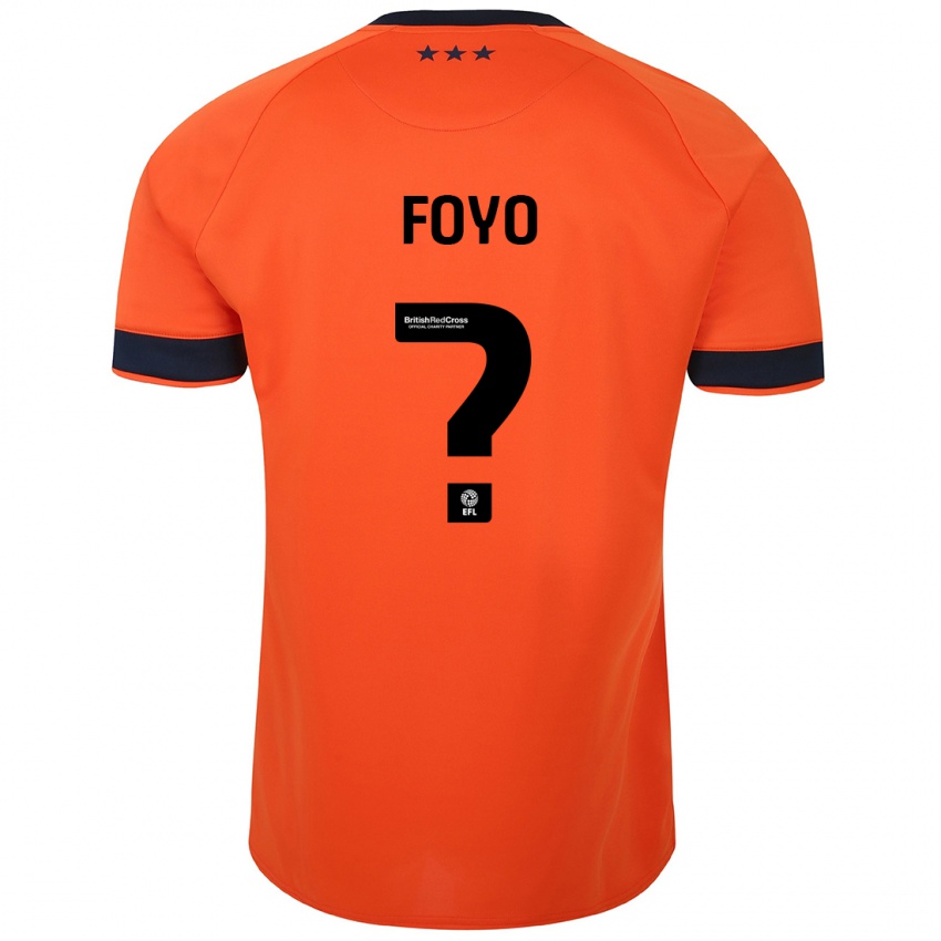 Kinder Osman Foyo #0 Orangefarben Auswärtstrikot Trikot 2023/24 T-Shirt Belgien