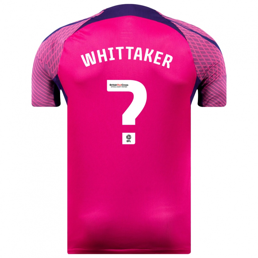 Kinder Jack Whittaker #0 Lila Auswärtstrikot Trikot 2023/24 T-Shirt Belgien