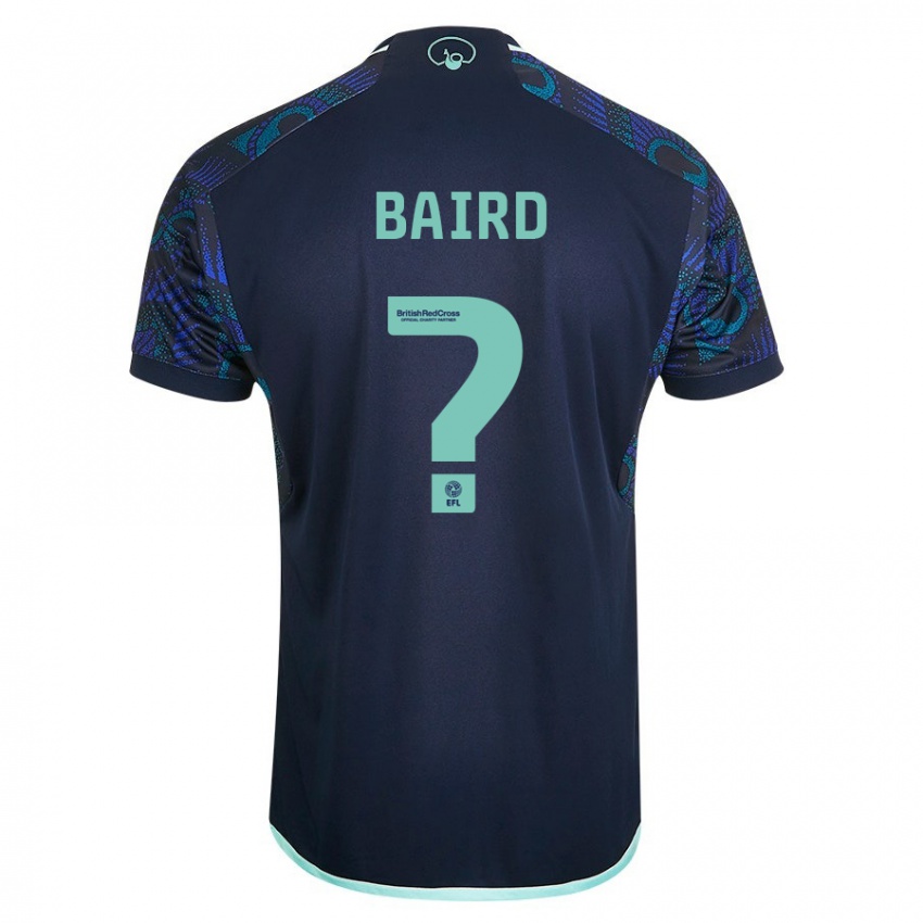 Enfant Maillot Alex Baird #0 Bleu Tenues Extérieur 2023/24 T-Shirt Belgique