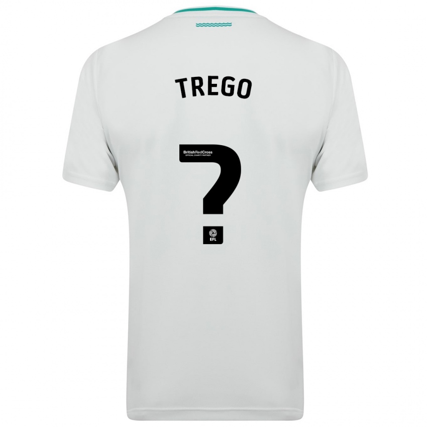 Kinder Dexter Trego #0 Weiß Auswärtstrikot Trikot 2023/24 T-Shirt Belgien