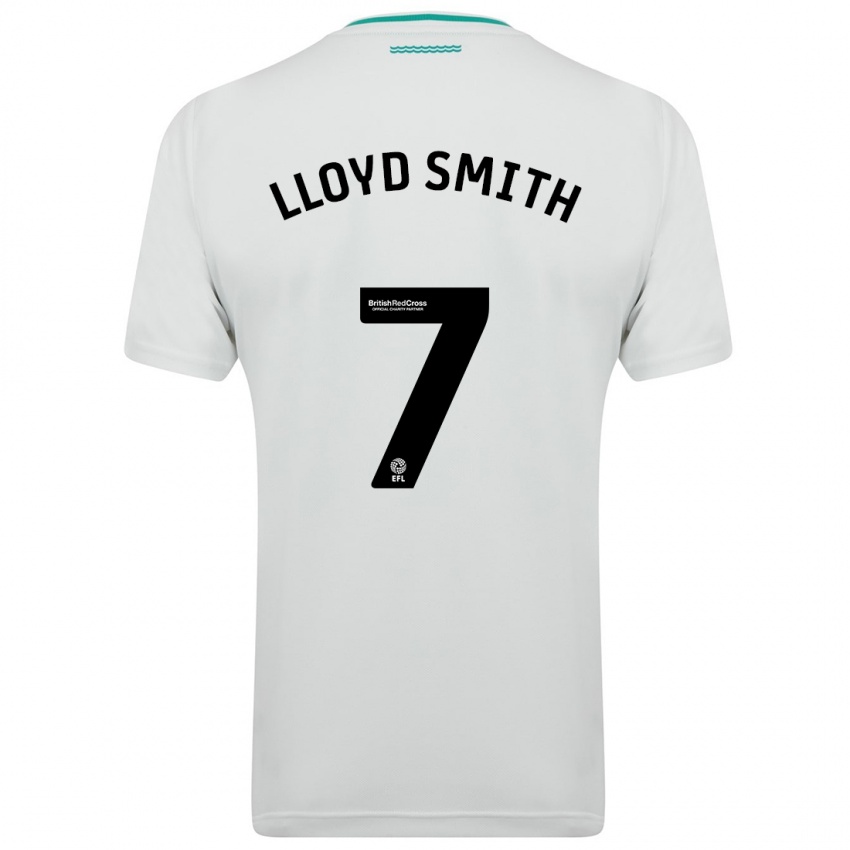 Kinder Lexi Lloyd-Smith #7 Weiß Auswärtstrikot Trikot 2023/24 T-Shirt Belgien