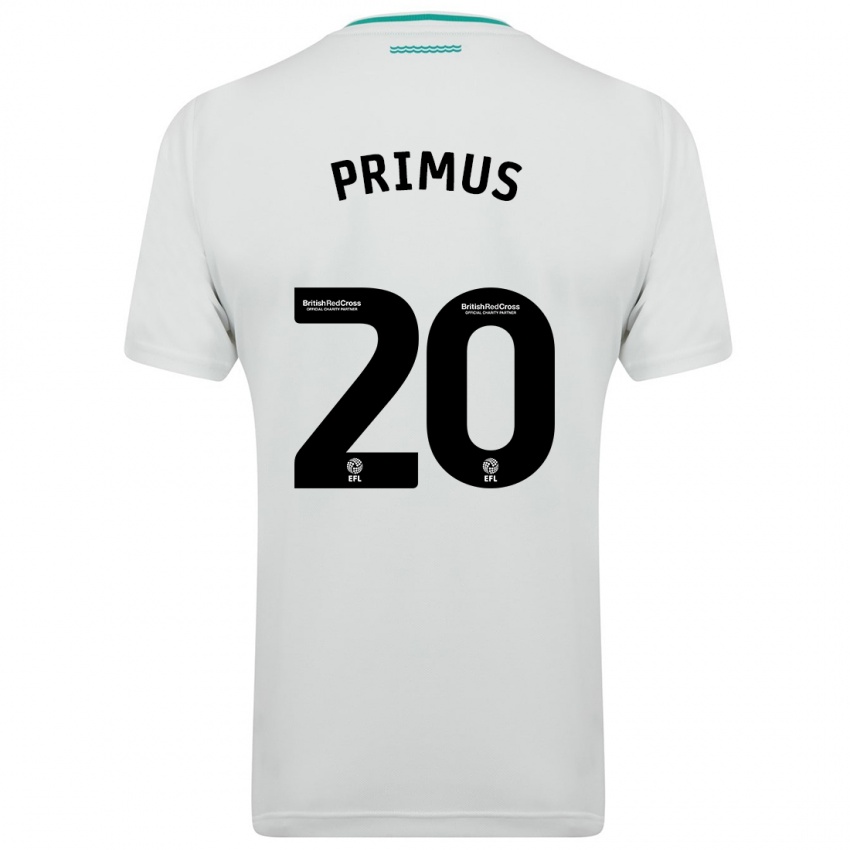 Kinderen Atlanta Primus #20 Wit Uitshirt Uittenue 2023/24 T-Shirt België