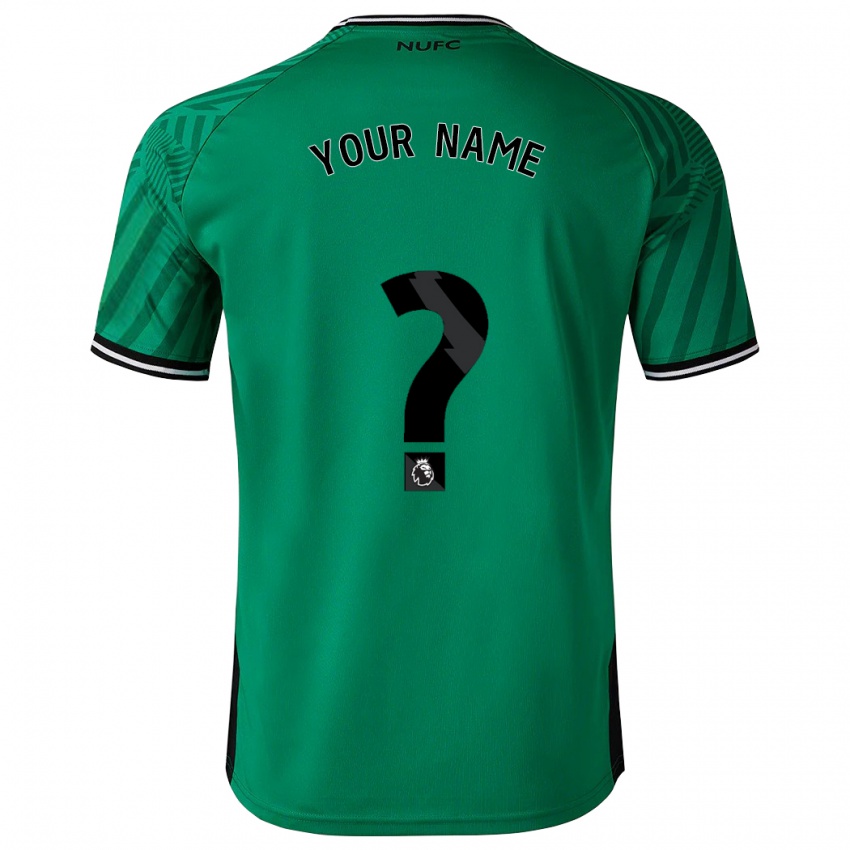 Kinder Ihren Namen #0 Grün Auswärtstrikot Trikot 2023/24 T-Shirt Belgien