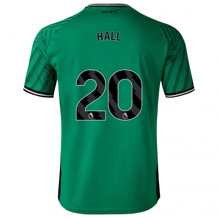 Enfant Maillot Lewis Hall #20 Vert Tenues Extérieur 2023/24 T-Shirt Belgique