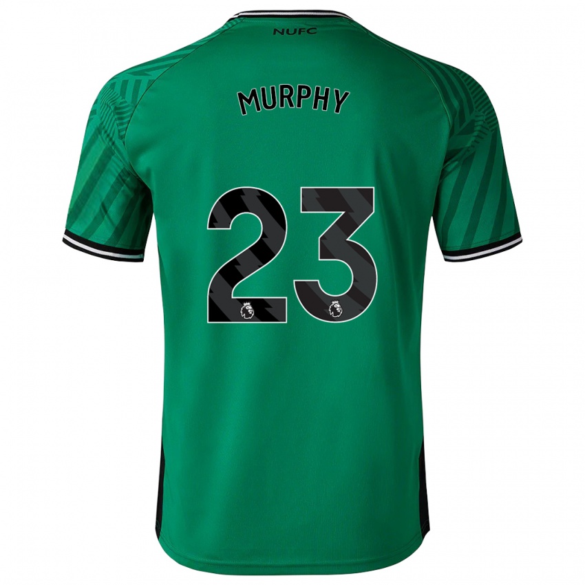 Kinder Jacob Murphy #23 Grün Auswärtstrikot Trikot 2023/24 T-Shirt Belgien