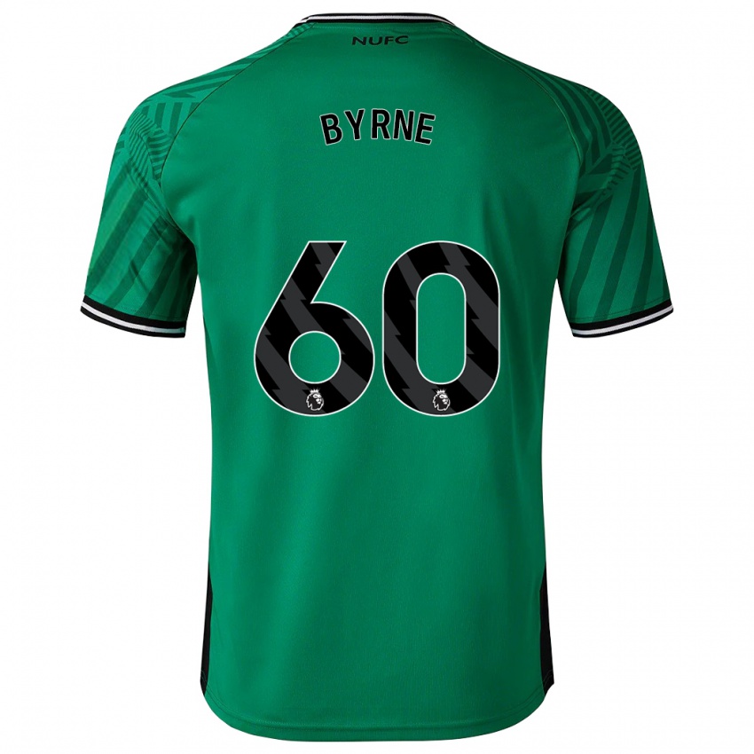 Kinder Reece Byrne #60 Grün Auswärtstrikot Trikot 2023/24 T-Shirt Belgien