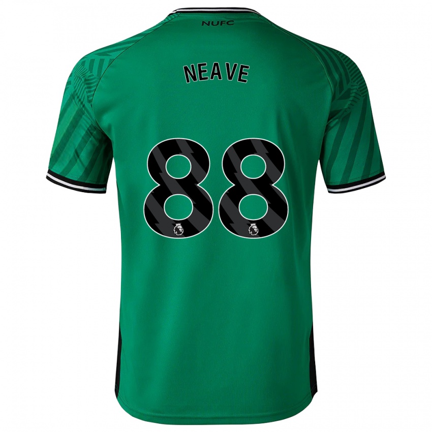Kinder Sean Neave #88 Grün Auswärtstrikot Trikot 2023/24 T-Shirt Belgien