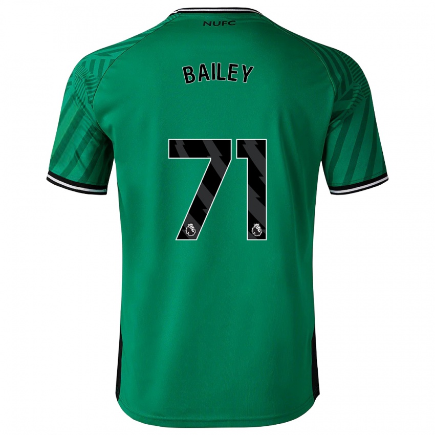 Enfant Maillot Scott Bailey #71 Vert Tenues Extérieur 2023/24 T-Shirt Belgique