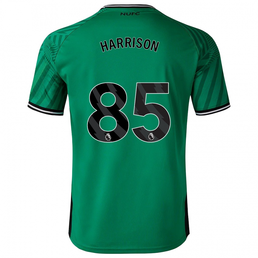 Kinder Adam Harrison #85 Grün Auswärtstrikot Trikot 2023/24 T-Shirt Belgien