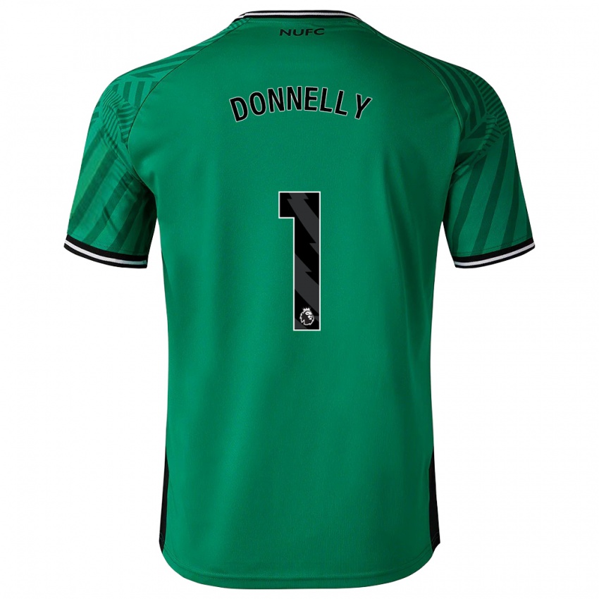 Kinder Grace Donnelly #1 Grün Auswärtstrikot Trikot 2023/24 T-Shirt Belgien
