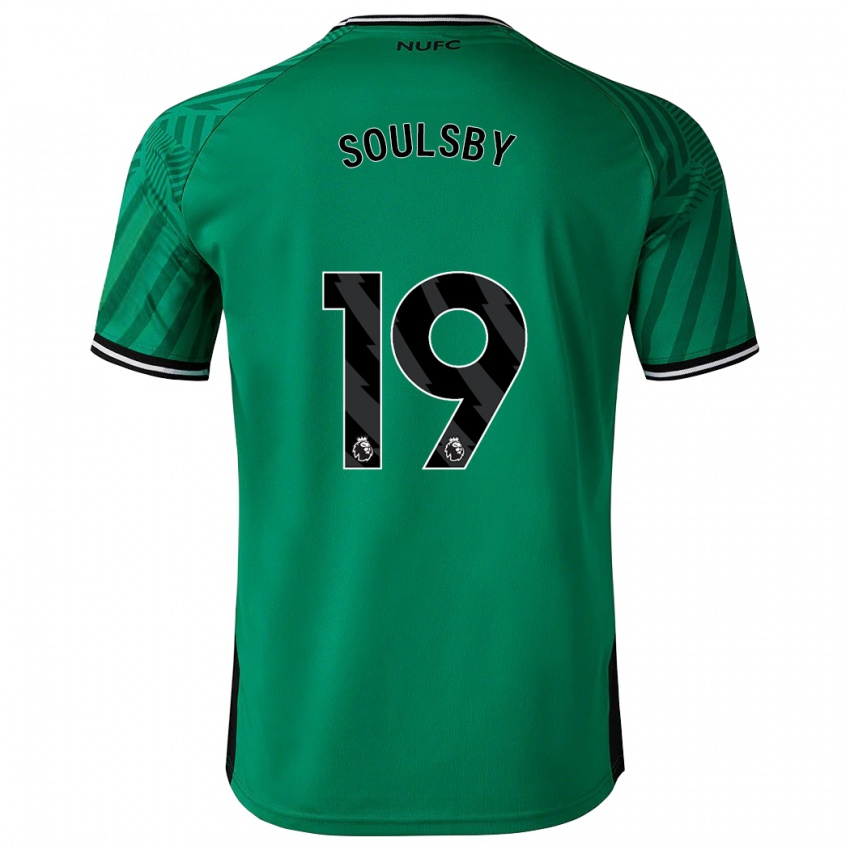 Kinder Anna Soulsby #19 Grün Auswärtstrikot Trikot 2023/24 T-Shirt Belgien