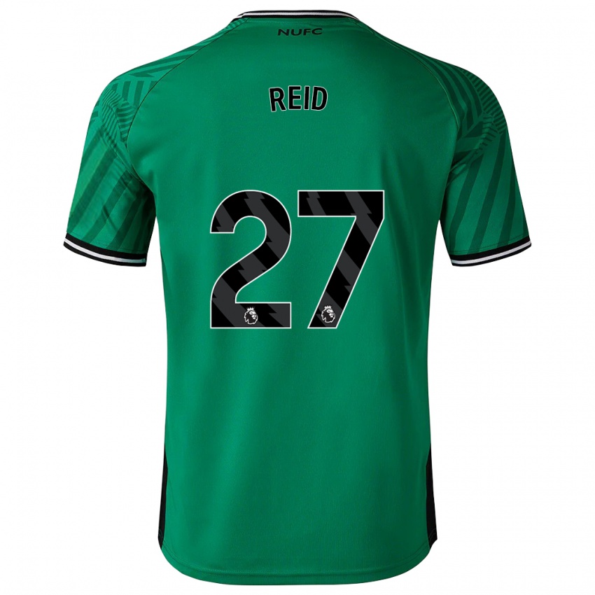 Kinder Hannah Reid #27 Grün Auswärtstrikot Trikot 2023/24 T-Shirt Belgien
