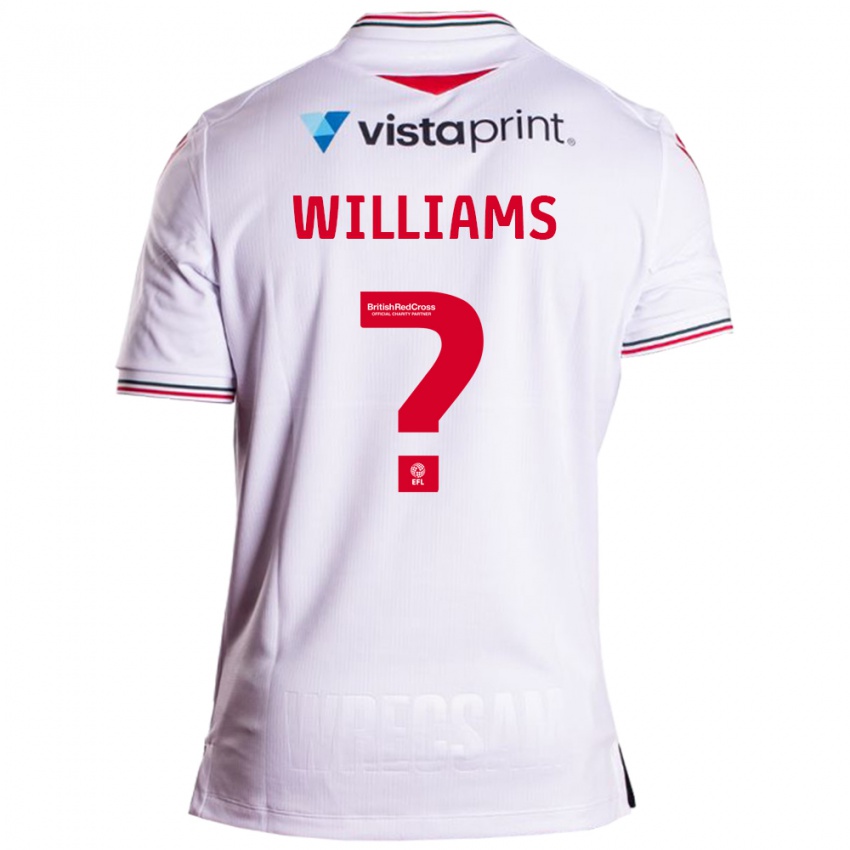 Kinder Sam Williams #0 Weiß Auswärtstrikot Trikot 2023/24 T-Shirt Belgien