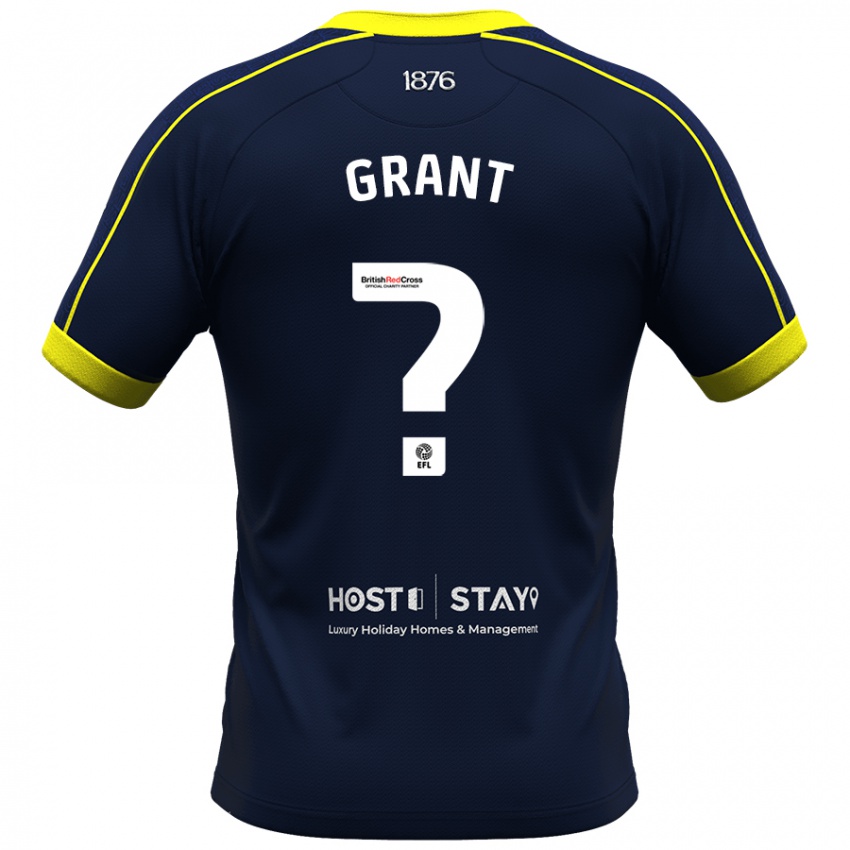 Kinderen George Grant #0 Marine Uitshirt Uittenue 2023/24 T-Shirt België
