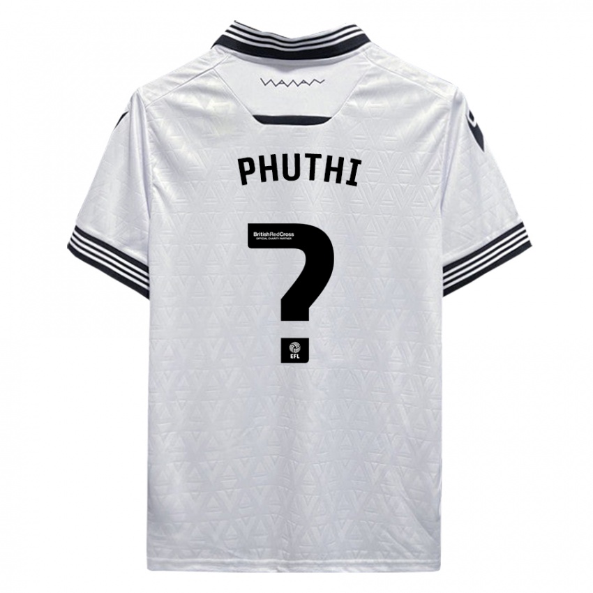 Kinderen Joey Phuthi #0 Wit Uitshirt Uittenue 2023/24 T-Shirt België