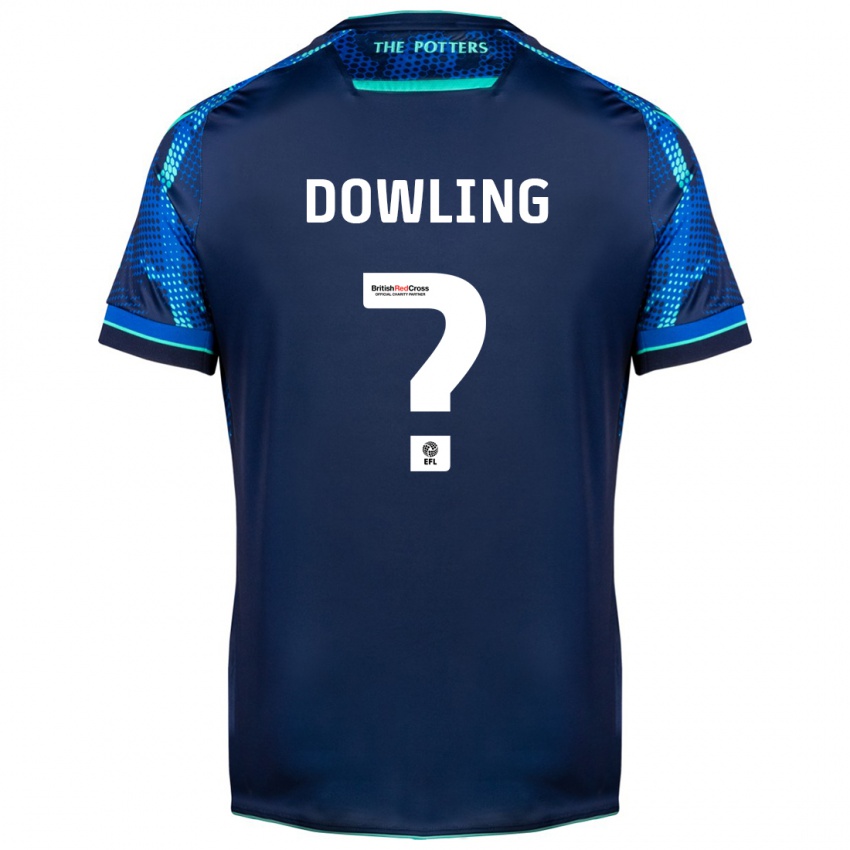 Kinderen Will Dowling #0 Marine Uitshirt Uittenue 2023/24 T-Shirt België