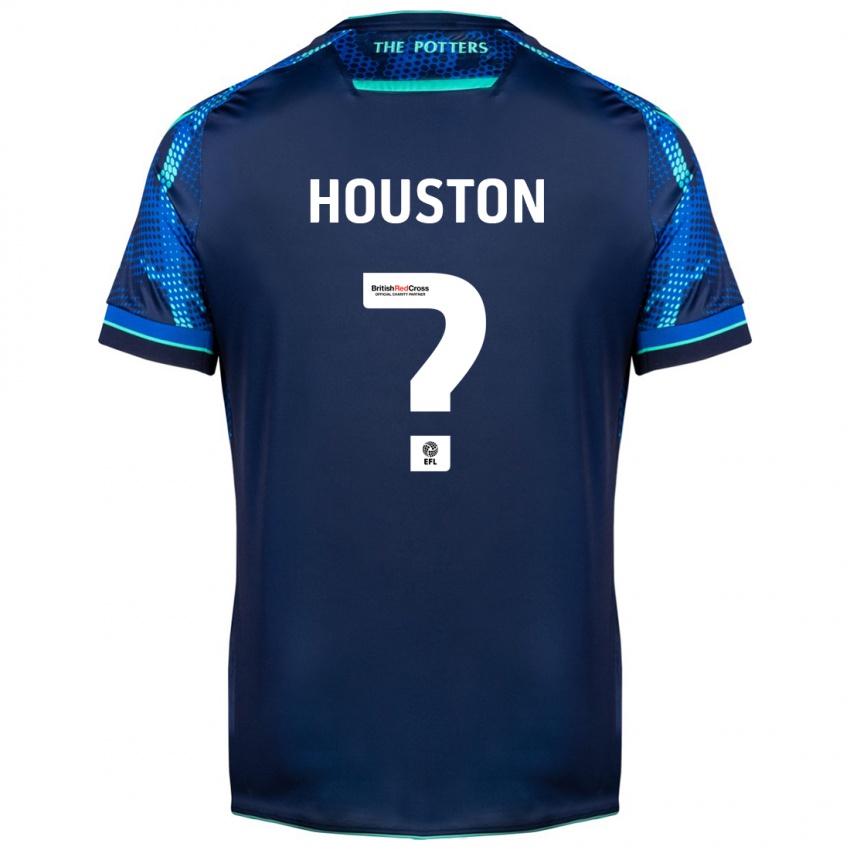 Kinderen Ben Houston #0 Marine Uitshirt Uittenue 2023/24 T-Shirt België