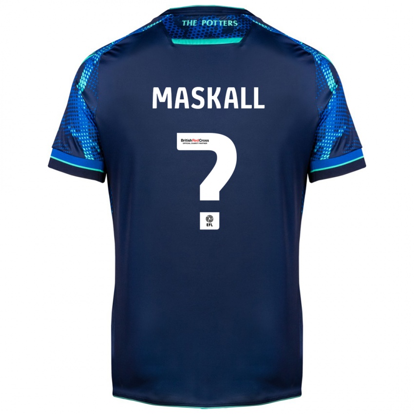 Kinderen Josh Maskall #0 Marine Uitshirt Uittenue 2023/24 T-Shirt België