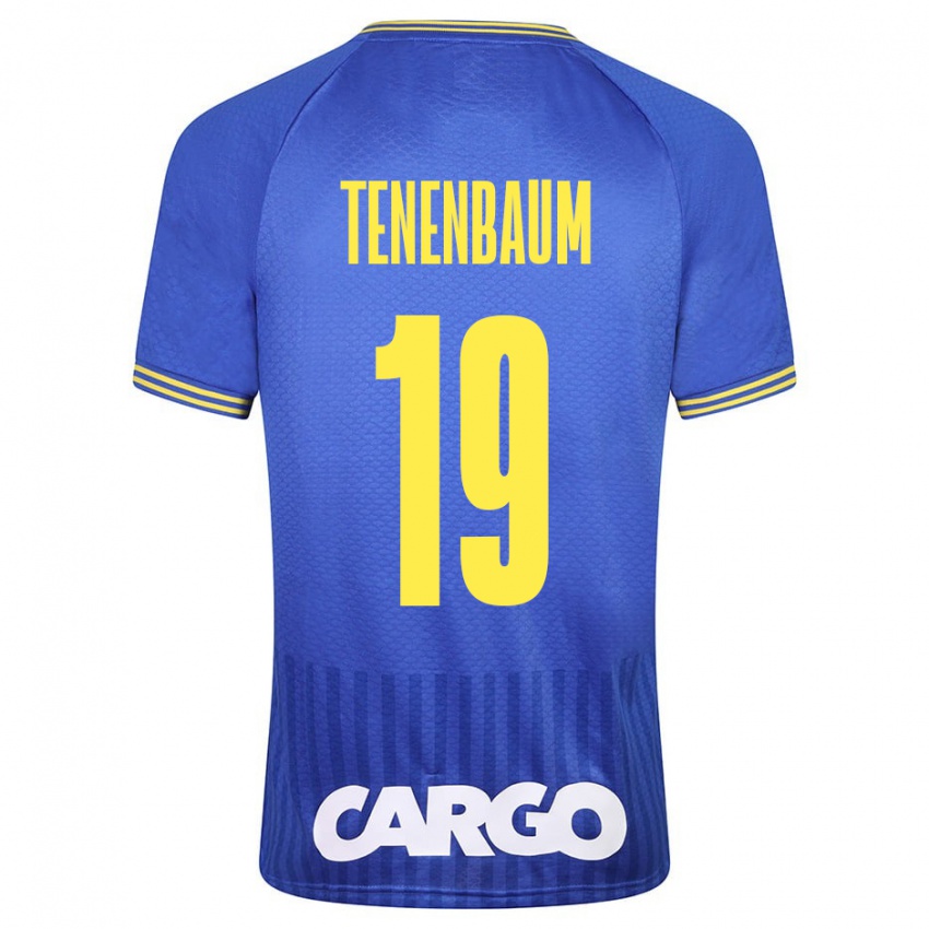 Kinderen Daniel Tenenbaum #19 Blauw Uitshirt Uittenue 2023/24 T-Shirt België