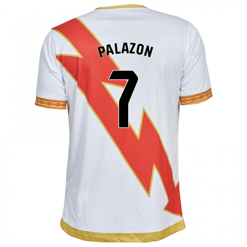Herren Isi Palazón #7 Weiß Heimtrikot Trikot 2023/24 T-Shirt Belgien