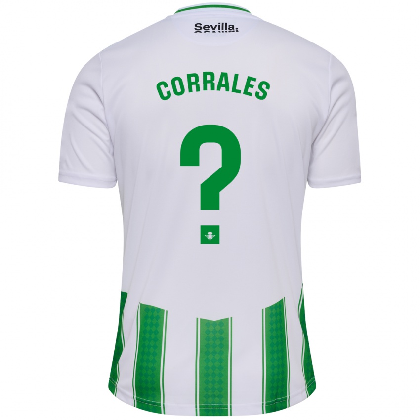 Herren Fran Corrales #0 Weiß Heimtrikot Trikot 2023/24 T-Shirt Belgien