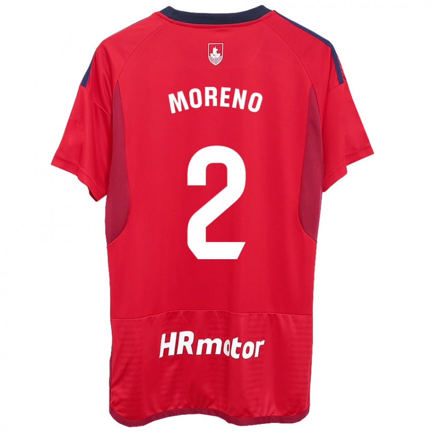Heren Jorge Moreno #27 Rood Thuisshirt Thuistenue 2023/24 T-Shirt België