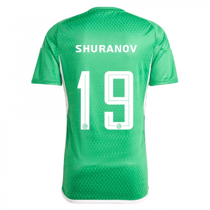 Heren Erik Shuranov #19 Wit Blauw Thuisshirt Thuistenue 2023/24 T-Shirt België