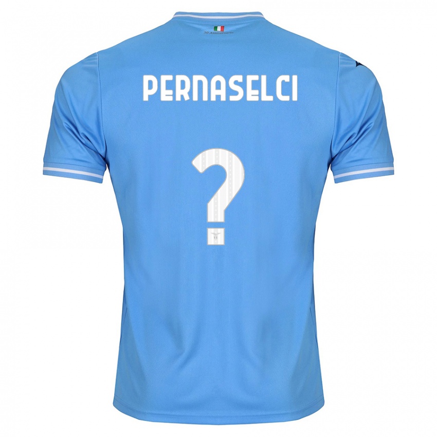 Herren Leonardo Pernaselci #0 Blau Heimtrikot Trikot 2023/24 T-Shirt Belgien