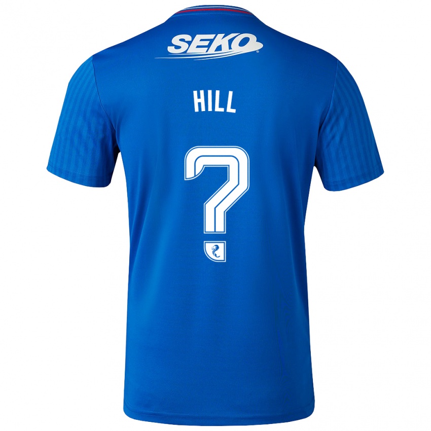 Herren Katherine Hill #0 Blau Heimtrikot Trikot 2023/24 T-Shirt Belgien