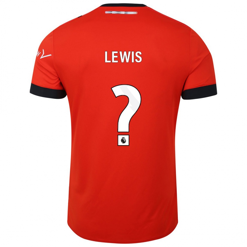 Herren Millar Matthews-Lewis #0 Rot Heimtrikot Trikot 2023/24 T-Shirt Belgien