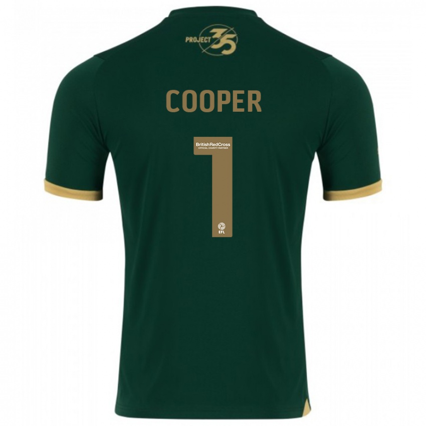 Herren Michael Cooper #1 Grün Heimtrikot Trikot 2023/24 T-Shirt Belgien