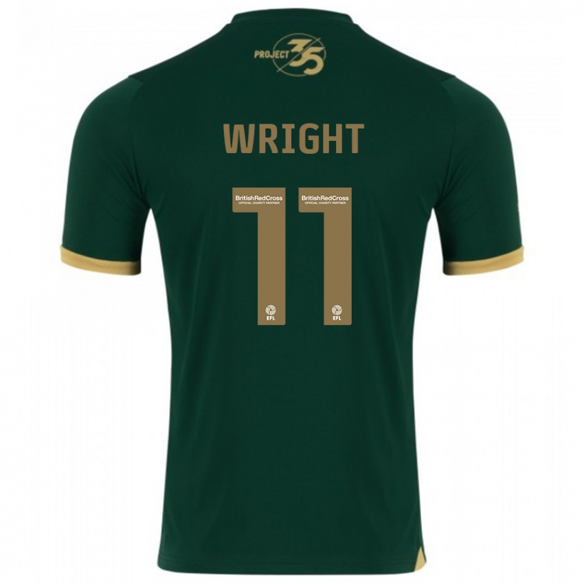 Herren Callum Wright #11 Grün Heimtrikot Trikot 2023/24 T-Shirt Belgien