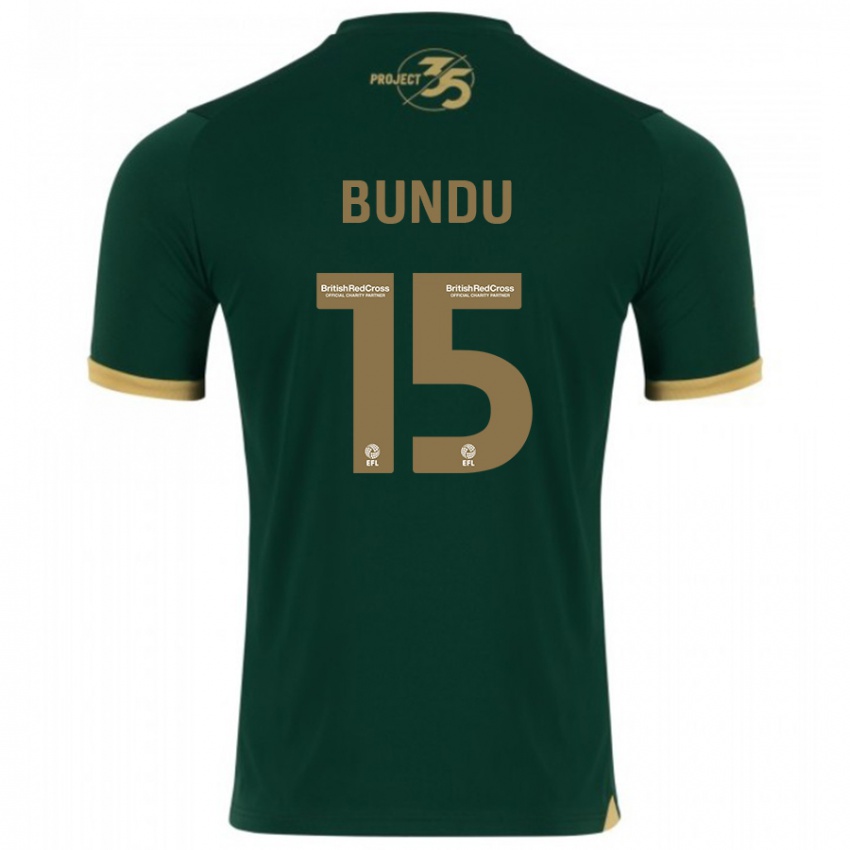Herren Mustapha Bundu #15 Grün Heimtrikot Trikot 2023/24 T-Shirt Belgien