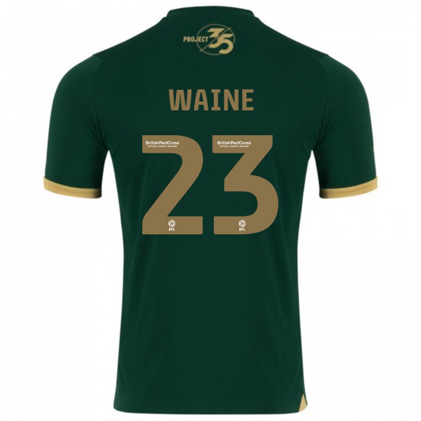 Herren Ben Waine #23 Grün Heimtrikot Trikot 2023/24 T-Shirt Belgien