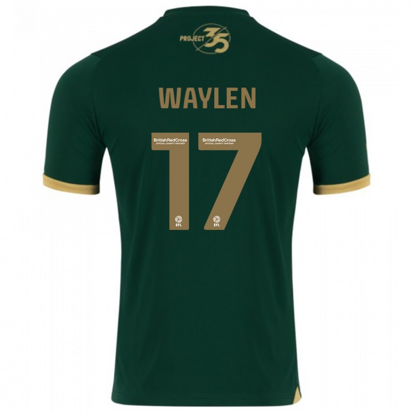 Herren Libby Waylen #17 Grün Heimtrikot Trikot 2023/24 T-Shirt Belgien