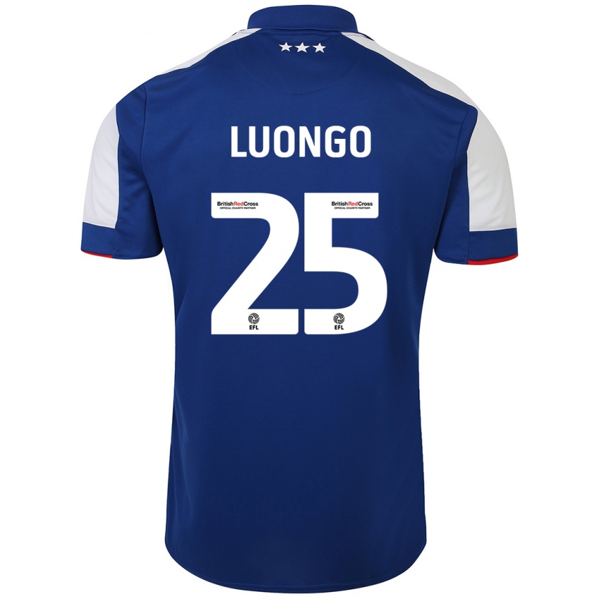 Herren Massimo Luongo #25 Blau Heimtrikot Trikot 2023/24 T-Shirt Belgien