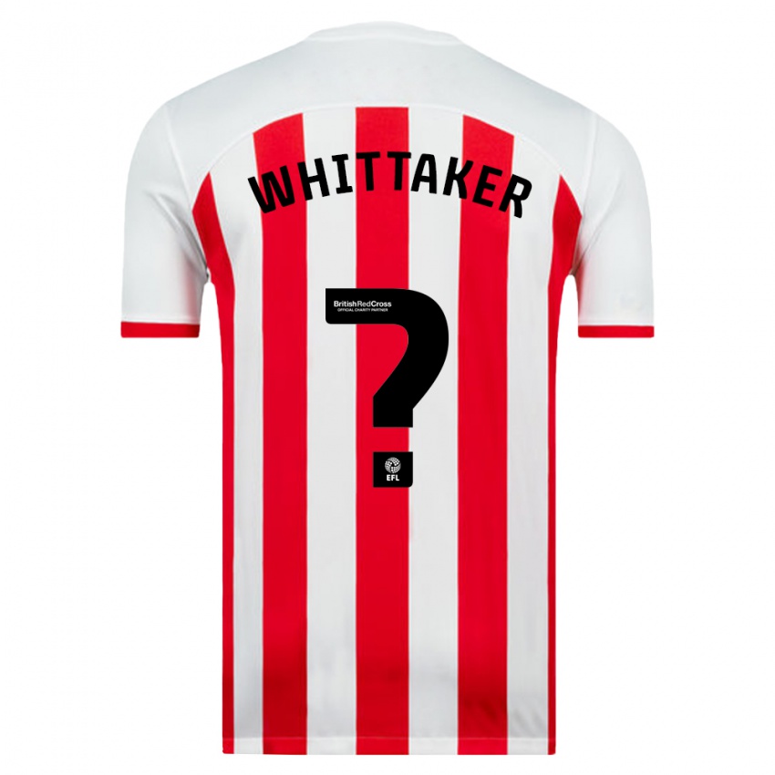 Herren Jack Whittaker #0 Weiß Heimtrikot Trikot 2023/24 T-Shirt Belgien