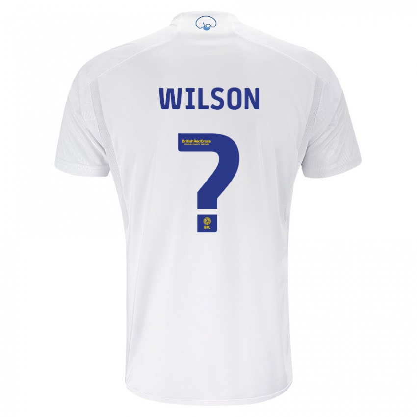 Herren Marley Wilson #0 Weiß Heimtrikot Trikot 2023/24 T-Shirt Belgien