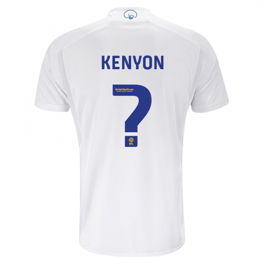 Heren George Kenyon #0 Wit Thuisshirt Thuistenue 2023/24 T-Shirt België