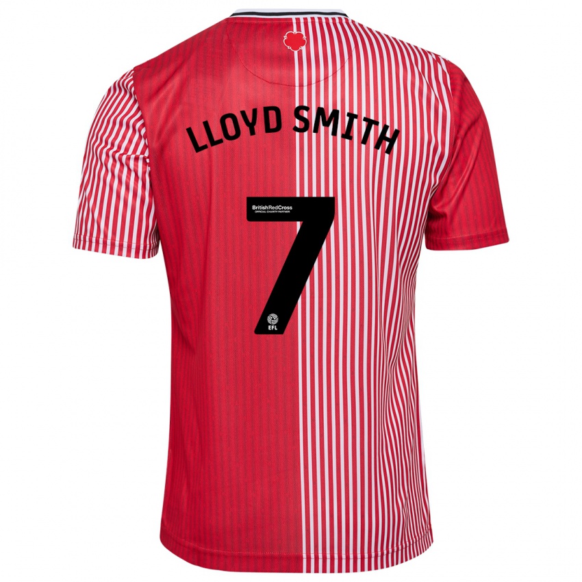 Herren Lexi Lloyd-Smith #7 Rot Heimtrikot Trikot 2023/24 T-Shirt Belgien