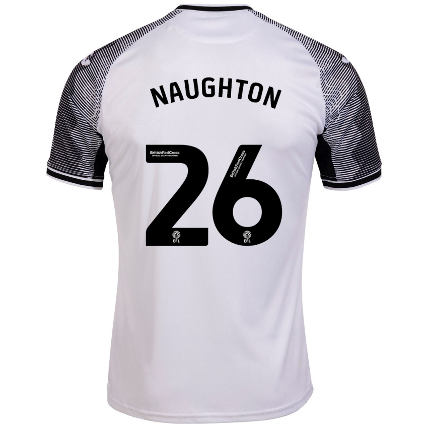 Herren Kyle Naughton #26 Weiß Heimtrikot Trikot 2023/24 T-Shirt Belgien