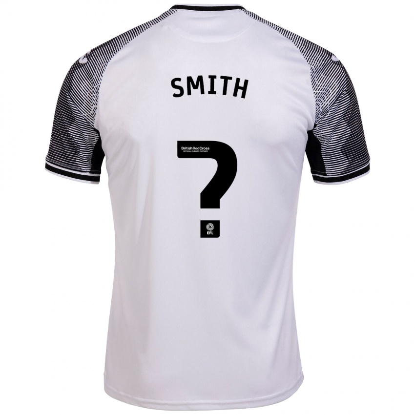 Heren Liam Smith #0 Wit Thuisshirt Thuistenue 2023/24 T-Shirt België
