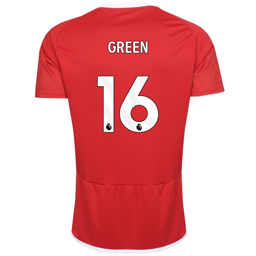Herren Mollie Green #16 Rot Heimtrikot Trikot 2023/24 T-Shirt Belgien