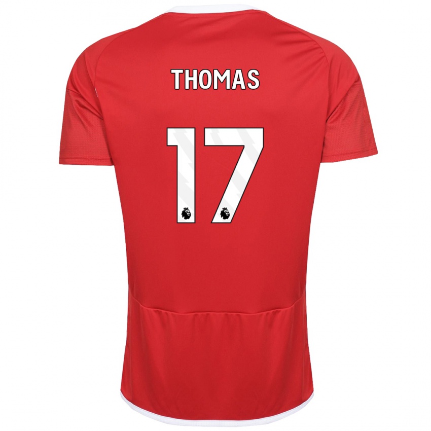 Heren Freya Thomas #17 Rood Thuisshirt Thuistenue 2023/24 T-Shirt België