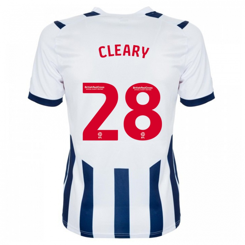 Herren Reyes Cleary #28 Weiß Heimtrikot Trikot 2023/24 T-Shirt Belgien