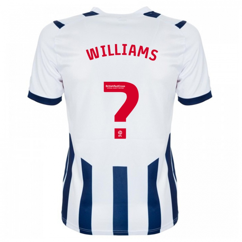 Herren Alex Williams #0 Weiß Heimtrikot Trikot 2023/24 T-Shirt Belgien
