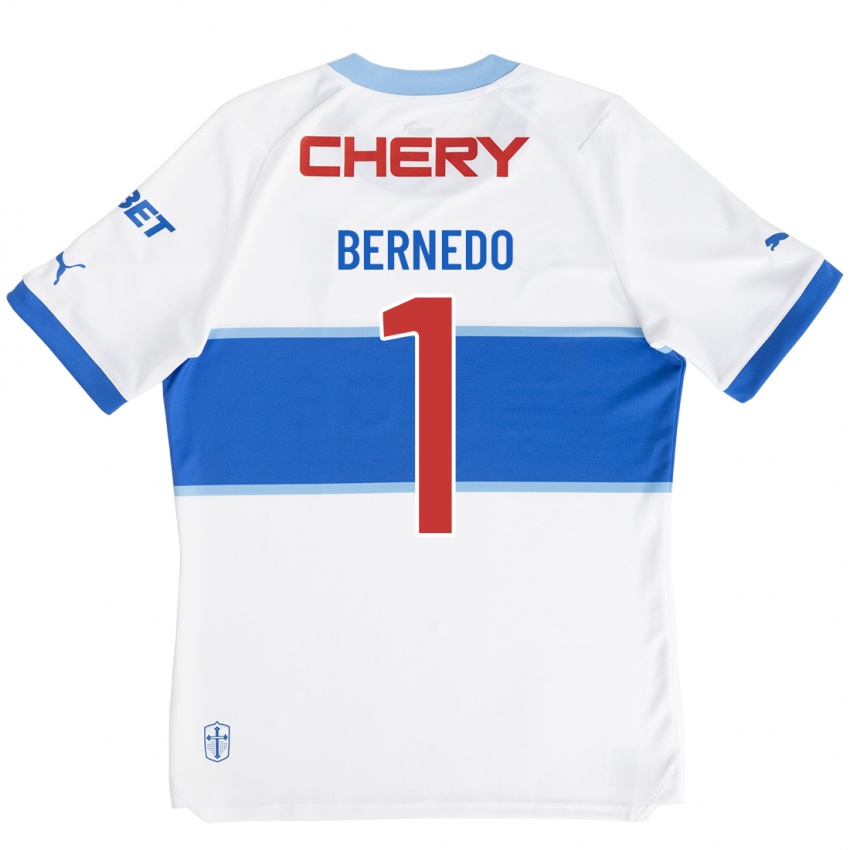 Herren Vicente Bernedo #1 Weiß Heimtrikot Trikot 2023/24 T-Shirt Belgien
