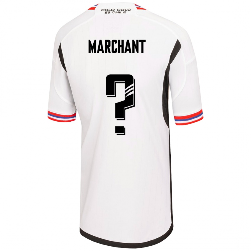 Herren Francisco Marchant #0 Weiß Heimtrikot Trikot 2023/24 T-Shirt Belgien