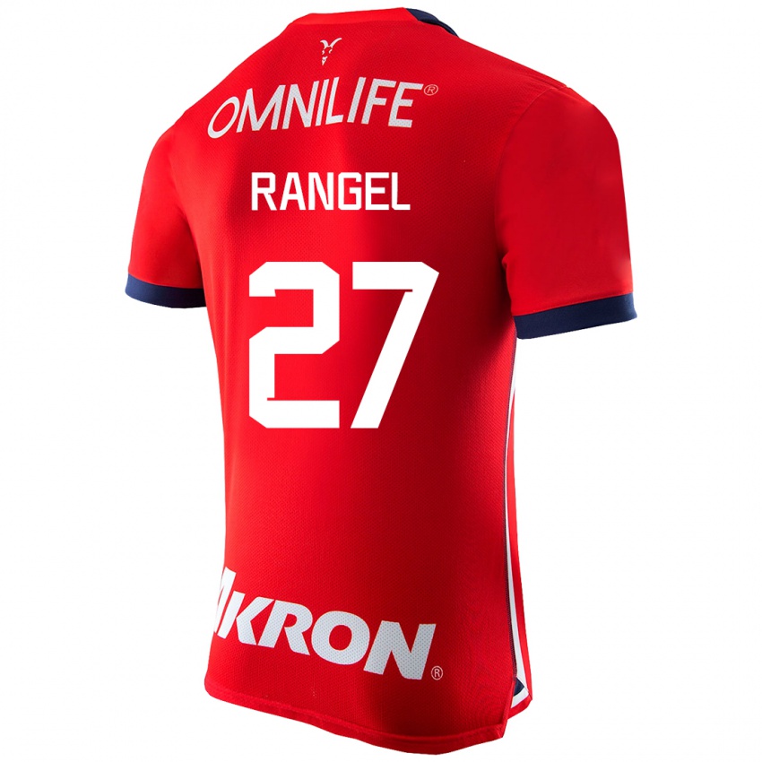 Herren José Rangel #27 Rot Heimtrikot Trikot 2023/24 T-Shirt Belgien